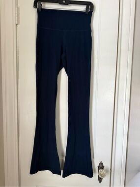 Lululemon Navy Flare Yoga Pants